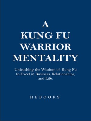 cover image of A Kung Fu Warrior Mentality